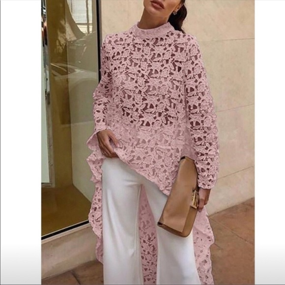 Lena Vie Tops - Nova Falls Muted Rosè Top